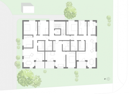 Grundriss Obergeschoss